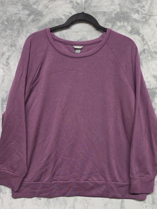 Eddie Bauer Accessories - Eddie Bauer Purple Pullover Sweatshirt